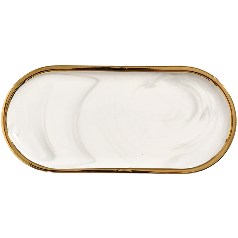Nordic Marble Texture Tray Cer - огляд і ціна Marble Serving Board