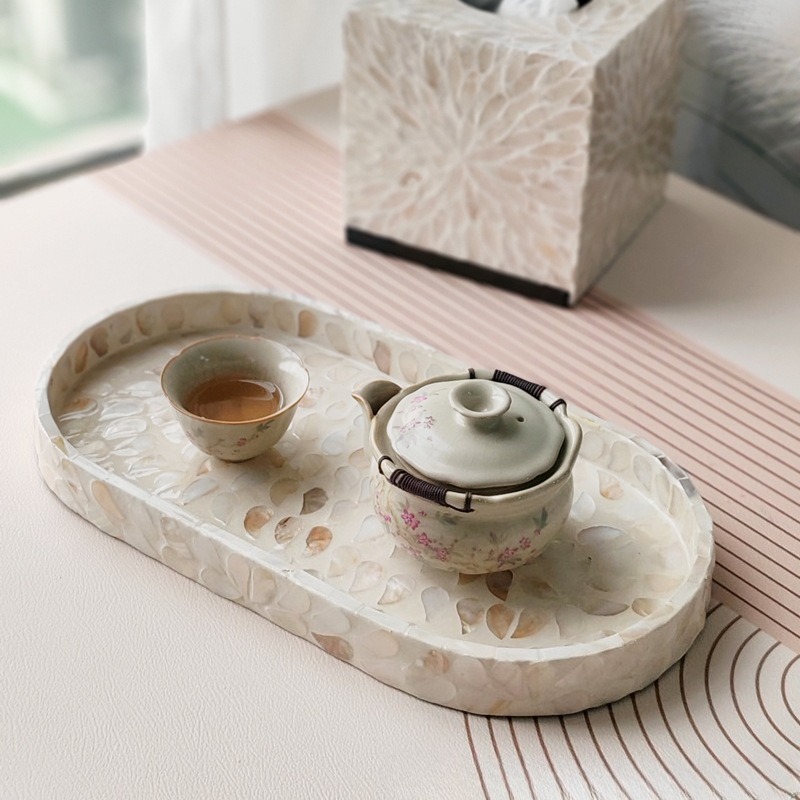 Nordic Luxury Natural Shell Tr - огляд і ціна Marble Serving Board