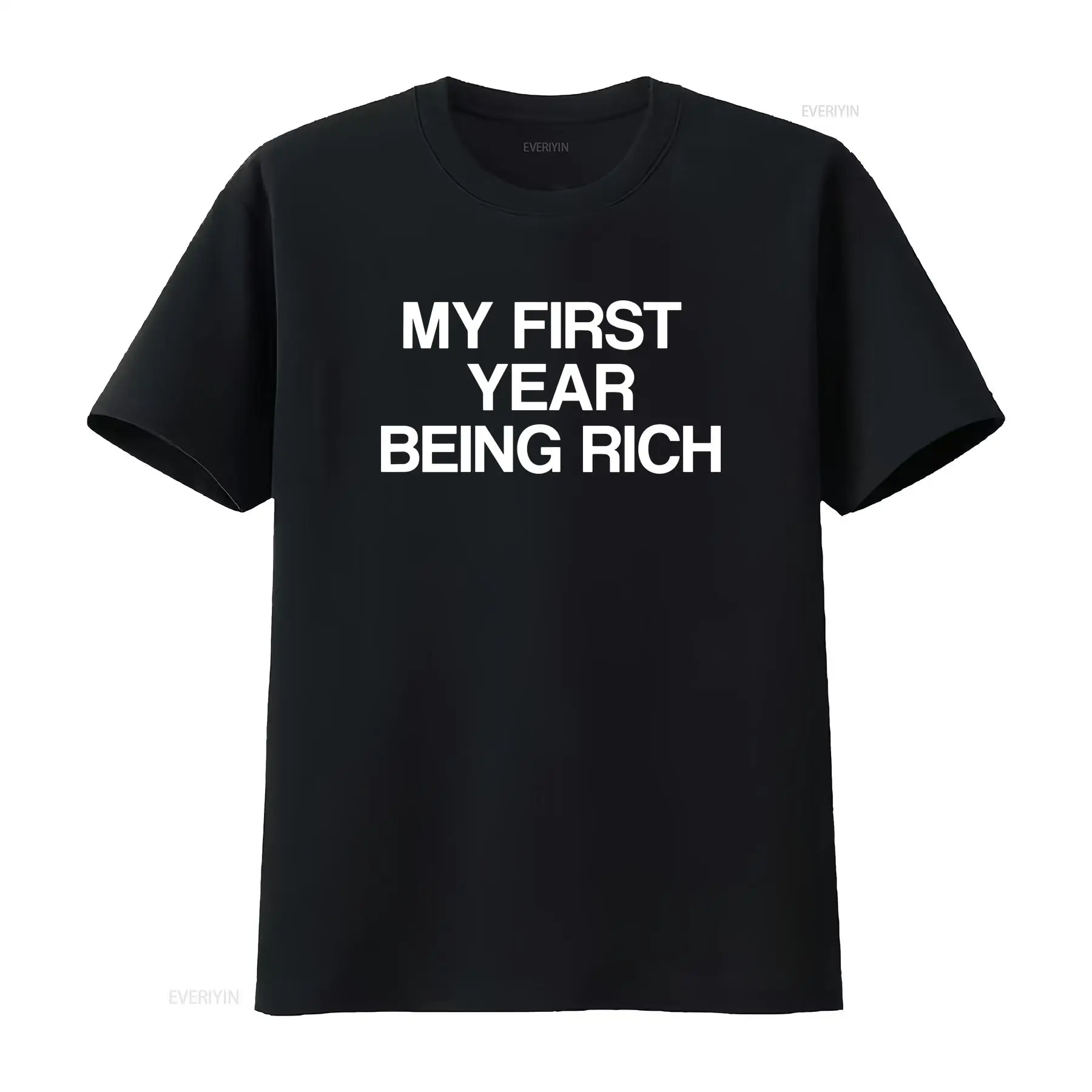 First Year Being Rich T Shirt  - огляд і ціна Luxury Lifestyle Of Celebrities