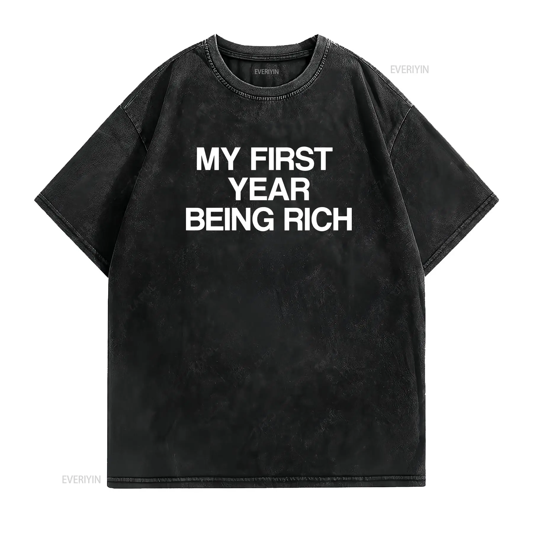 First Year Being Rich T Shirt  - огляд і ціна Luxury Lifestyle Of Celebrities