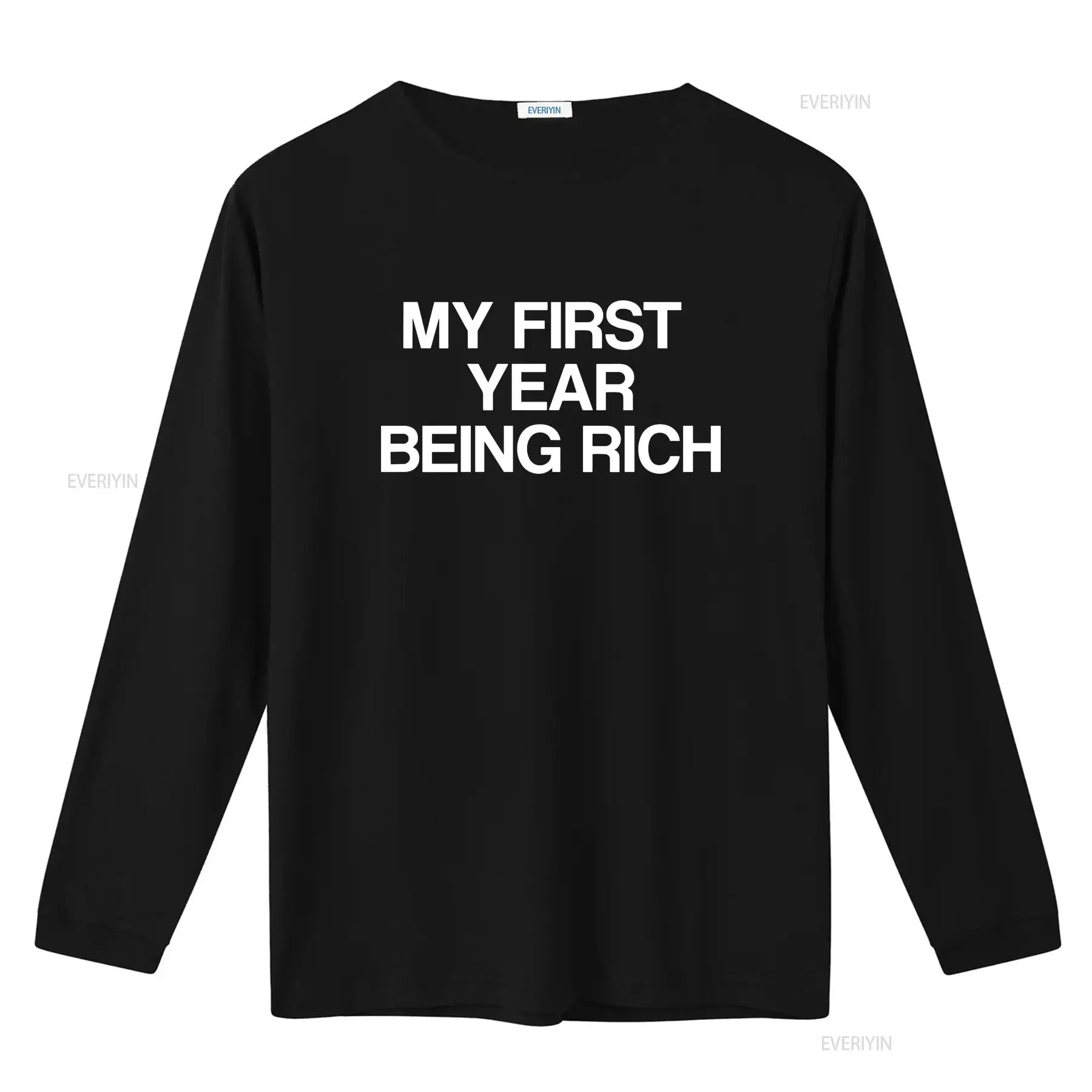 First Year Being Rich T Shirt  - огляд і ціна Luxury Lifestyle Of Celebrities
