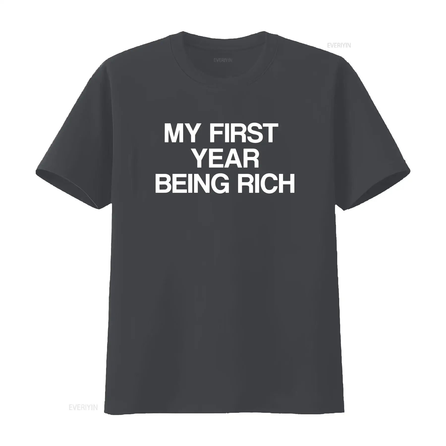 First Year Being Rich T Shirt  - огляд і ціна Luxury Lifestyle Of Celebrities