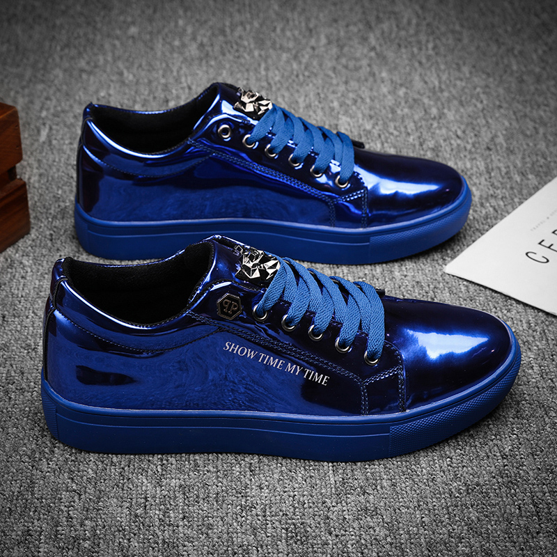 Luxury Men Casual Sneakers Blu - огляд і ціна Luxury Lifestyle Us