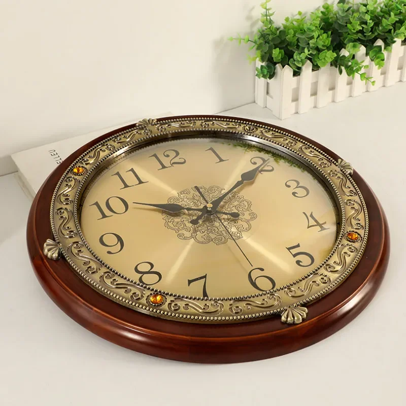 Luxury Wood Wall Clock Metal R - огляд і ціна Luxury Lifestyle Us