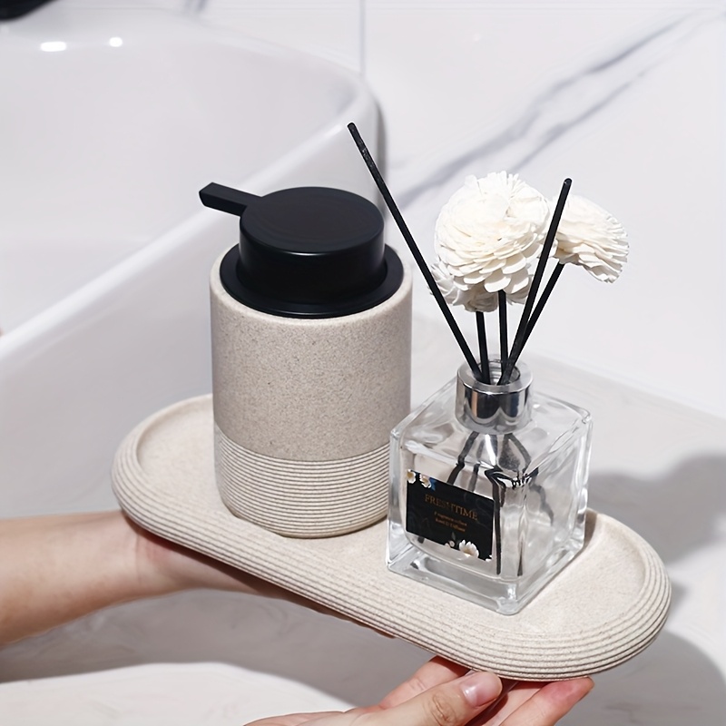 Resin Oval Tray for Towel and  - огляд і ціна Marble Serving Board